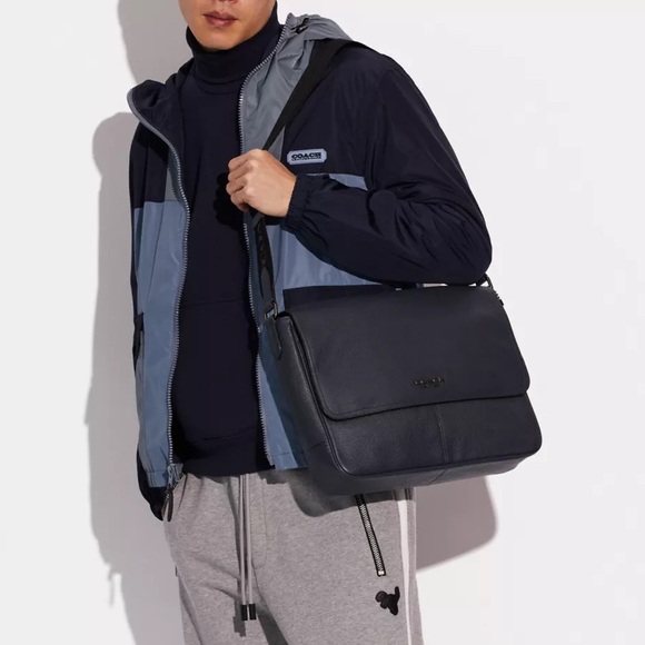 Coach metropolitan Men’s courier Navy blue - Picture 1 of 10